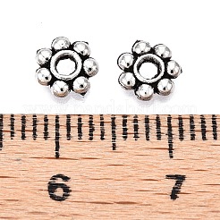 Tibetan Style Alloy Beads Daisy Spacer Beads&nbsp;LF1249Y-01AS-1-RS