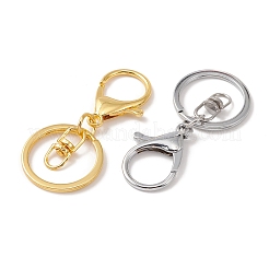 12Pcs 2 Colors Iron Alloy Lobster Claw Clasp Keychain&nbsp;KEYC-FS0001-01