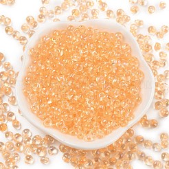 6/0 Inside Colours Fringe Glass Seed Beads&nbsp;X1-SEED-A034-03C
