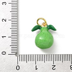 Brass Enamel Pendants&nbsp;KK-H523-01E-G01