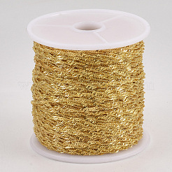 Soldered Brass Covered Iron Singapore Chains&nbsp;CH-S125-06A-G