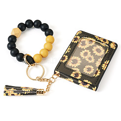 Silicone Beads Keychain&nbsp;KEYC-TAC00017