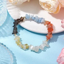 Gemini Guardian Gemstone Stretch Bracelets&nbsp;BJEW-JB11108-05