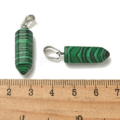 Natural & Synthetic Mixed Gemstone Pendants&nbsp;G-Z067-07P-01