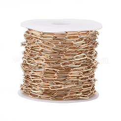 Brass Paperclip Chains&nbsp;CHC-S008-001A-G-NR
