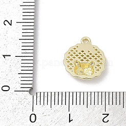 Alloy Enamel Charms&nbsp;PALLOY-R151-22G