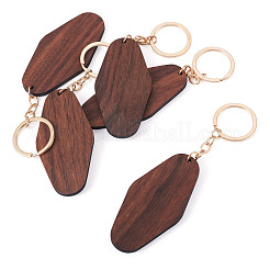 Walnut Wood Pendant Keychains&nbsp;KEYC-TAC0034-06B