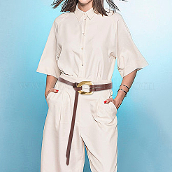 1Pc Cowhide Leather Knot Tie Belts for Women&nbsp;AJEW-CL0003-42C