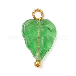 Czech Glass Charms&nbsp;PALLOY-JF04468-01