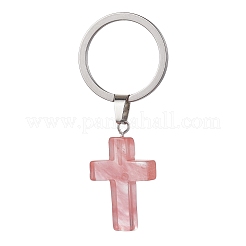 Synthetic & Natural Mixed Gemstone Keychains&nbsp;KEYC-JKC00729