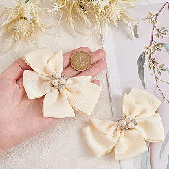Polyester Bowknot Shoe Decorations&nbsp;FIND-GO0001-52A