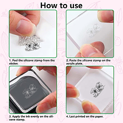PVC Plastic Clear Stamps&nbsp;DIY-WH0439-0003