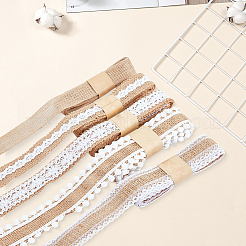 5Roll Burlap Ribbon&nbsp;OCOR-WH20014-12