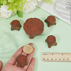 1 Bag Resin Tree Stump Chair & Table Set&nbsp;DJEW-CN0001-41