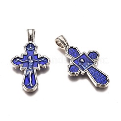 Alloy Enamel Pendants for Religion&nbsp;ENAM-F139-06AS-RS
