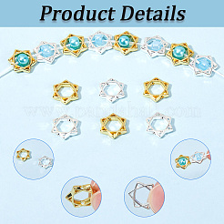 50Pcs Long-Lasting Plated Alloy Bead Frame&nbsp;FIND-SP0002-54