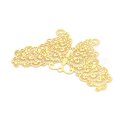 Brass Filigree Big Pendants&nbsp;KKC-T003-08G