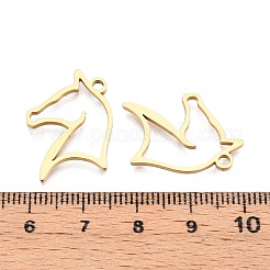 Ion Plating(IP) 201 Stainless Steel Pendants&nbsp;STAS-T063-167G