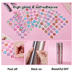 Acrylic 3D Stickers&nbsp;DIY-WH0750-076