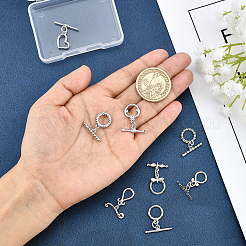8 Set Brass Toggle Clasps&nbsp;KK-PH0001-89