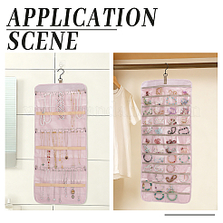 2Pcs Oxford Cloth Jewelry Hanging Organizer&nbsp;ABAG-WA0001-24