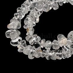 Natural Quartz Crystal Chip Beads Strands&nbsp;X-G-M205-01A