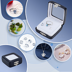 PU Leather Jewelry Gift Storage Box&nbsp;AJEW-WH0475-04A