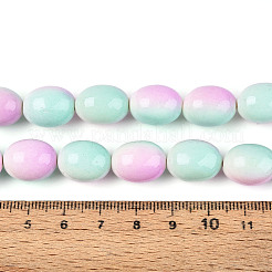 Spray Painted Synthetic Turquoise Beads Strands&nbsp;TURQ-T004-15D