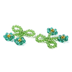 Glass Beaded Pendants&nbsp;GLAA-C028-08F
