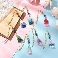 Alloy Hook Bookmarks&nbsp;AJEW-JK00367