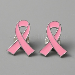 Awareness Ribbon Enamel Pin&nbsp;JEWB-WH0029-29C