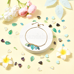 116Pcs 7 Style Electroplate Glass Beads&nbsp;EGLA-SP0001-28
