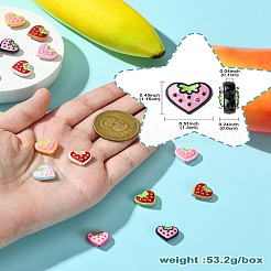 18Pcs 9 Colors Baking Paint Alloy Beads&nbsp;FIND-CJ0002-90