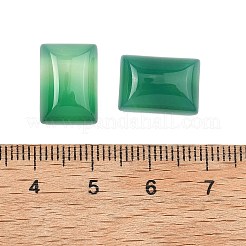 Natural Green Onyx Agate Cabochons&nbsp;G-G350-07A