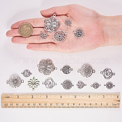 Tibetan Style Alloy Links&nbsp;TIBE-SC0002-04