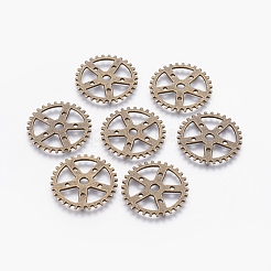 Tibetan Style Alloy Gear Chandelier Components&nbsp;LS-TIBE-S249-AB-FF