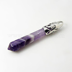 Gemstone Big Pendants&nbsp;G-Q559-4P