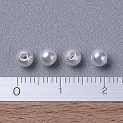 Imitated Pearl Acrylic Beads&nbsp;PACR-4D-1