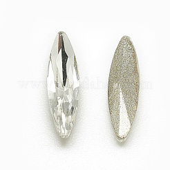 DIY Pointed Back K9 Glass Rhinestone Cabochons&nbsp;RGLA-T051-3x11mm-02