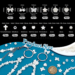 500Pcs 14 Styles Imitated Pearl Acrylic Beads&nbsp;PACR-OC0001-01