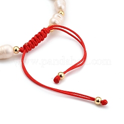 Adjustable Nylon Thread Braided Beads Bracelets&nbsp;BJEW-JB05382-01