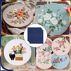 Linen Fabric&nbsp;DIY-WH0430-153A-09