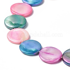 Natural Freshwater Shell Beads Strands&nbsp;X-SHEL-C003-02