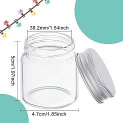 Mini Glass Bottles with Aluminum Cap Screw Top Lids&nbsp;CON-BC0006-07