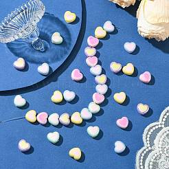 Plated Acrylic Beads&nbsp;OACR-CJC0009-05