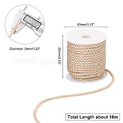 3-Ply Polyester Cord&nbsp;OCOR-WH0033-17A