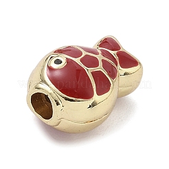 Brass Enamel Beads&nbsp;KK-K368-18G-04