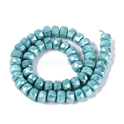 Anti-Tarnish Electroplate Glass Beads Strands&nbsp;GLAA-T025-10mm-11T