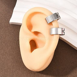 201 Stainless Steel Cuff Earrings&nbsp;EJEW-T056-01P-05
