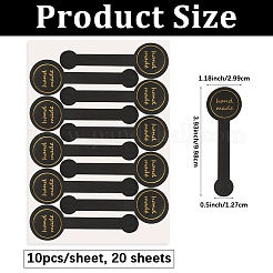 20 Sheets DIY Sealing Stickers&nbsp;AJEW-DJ0004-27